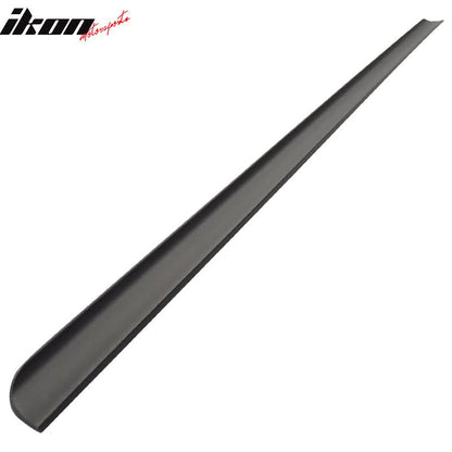 2008-2014 Mercedes-Benz W204 Sedan PV Style Black Trunk Spoiler PUF