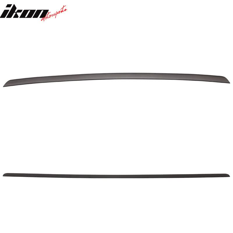 1999-2005 BMW E46 PV Style Black Trunk Spoiler PUF