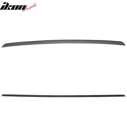 1999-2005 BMW E46 PV Style Black Trunk Spoiler PUF