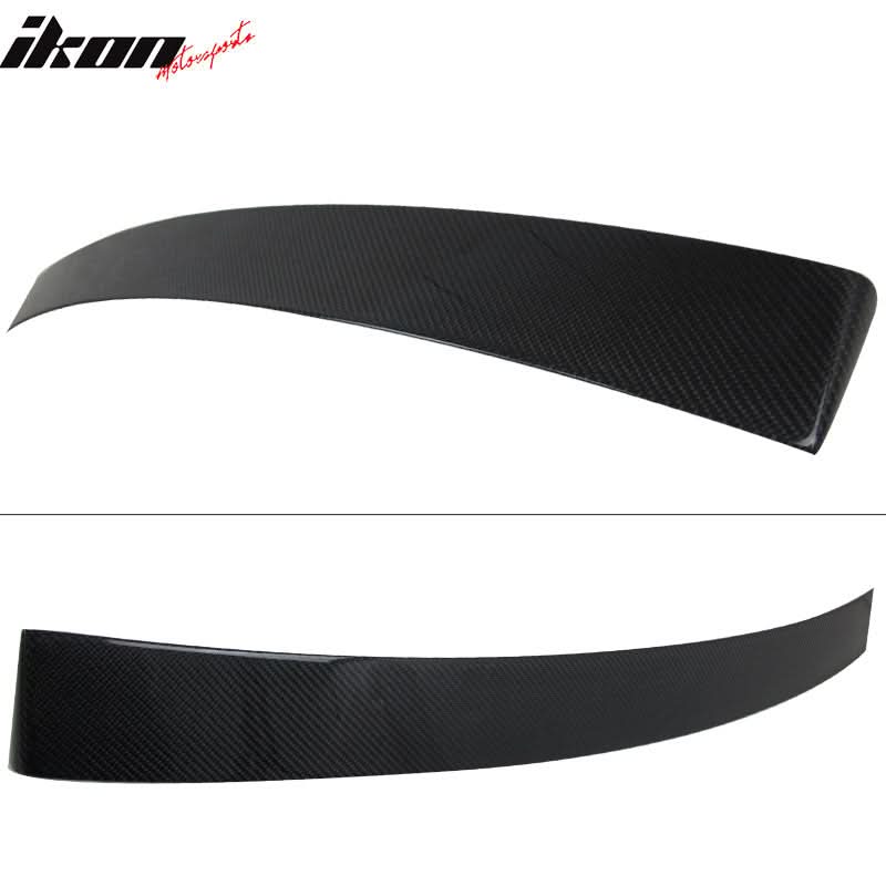 2012-2015 Mercedes Benz C-Class C204 Coupe Roof Spoiler Carbon Fiber