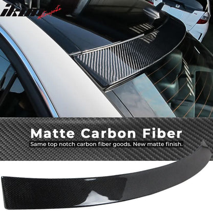 2008-2014 Mercedes Benz C-Class W204 Roof Spoiler Carbon Fiber