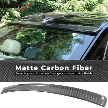 2010-2016 Mercedes Benz E-Class W212 Sedan Roof Spoiler Carbon Fiber