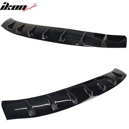 2016-2021 Civic 10th FC1 FC2 FC5 Sedan Gloss Black Roof Spoiler ABS