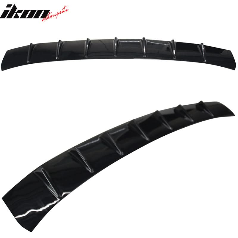 2016-2021 Civic 10th FC1 FC2 FC5 Sedan Gloss Black Roof Spoiler ABS