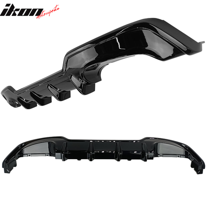 2019-2022 Toyota Corolla 5DR Rear Lip Diffuser Aprons Muffler Tip ABS
