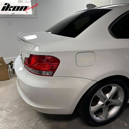2007-2013 BMW 1-Series E82 Coupe Unpainted Rear Spoiler Wing ABS
