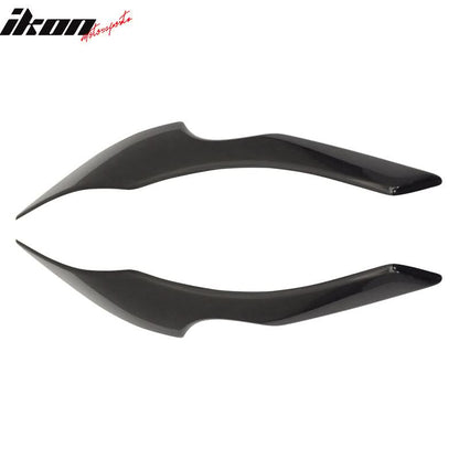 Fits 05-11 BMW E90 OE Trunk Spoiler & Headlight Eyelid Covers