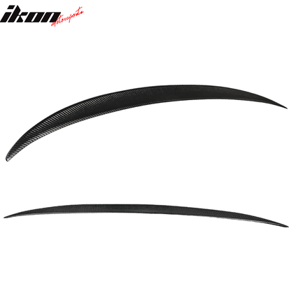 2011-2016 BMW 5-Series F10 4Door P Style Carbon Fiber Trunk Spoiler