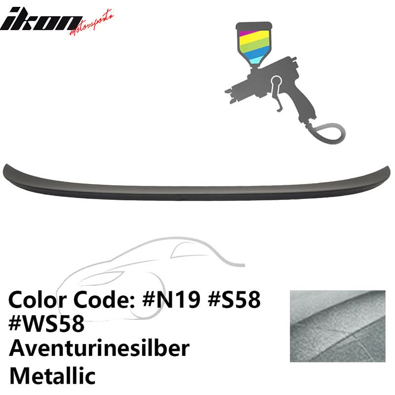 2012-2019 BMW F13 6 Series F06 Gran Coupe M6 Trunk Spoiler Wing ABS