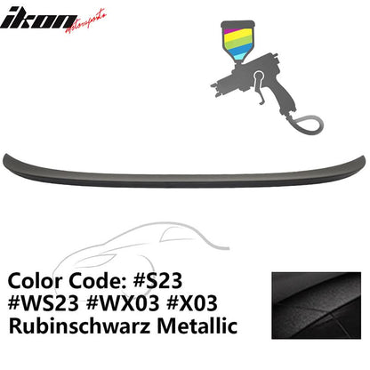 2012-2019 BMW F13 6 Series F06 Gran Coupe M6 Trunk Spoiler Wing ABS