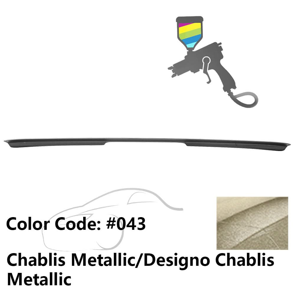 2003-2009 Mercedes-Benz W211 AMG Style Trunk Spoiler ABS