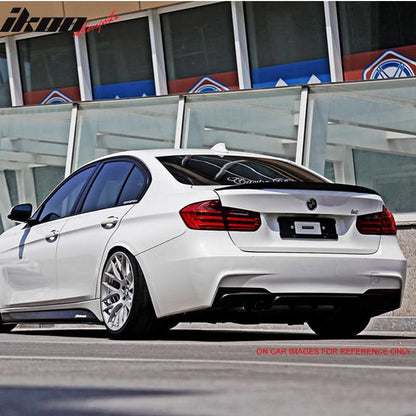 2014-2019 BMW F80 3-Series Performance Style White Trunk Spoiler ABS