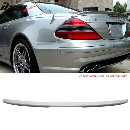 2003-2011 Mercedes Benz SL-Class R230 Rear Trunk Spoiler ABS