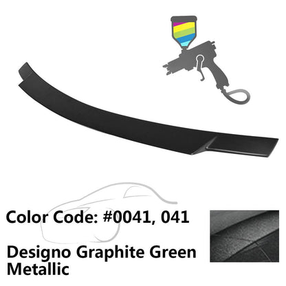 2008-2014 Mercedes Benz C-Class W204 V Style Trunk Spoiler - ABS