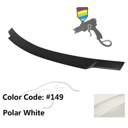 2008-2014 Mercedes Benz C-Class W204 V Style Trunk Spoiler - ABS