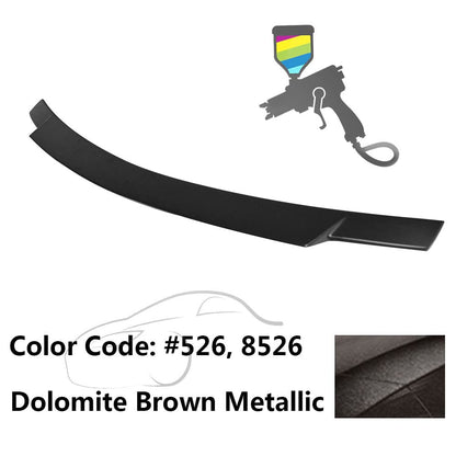 2008-2014 Mercedes Benz C-Class W204 V Style Trunk Spoiler - ABS