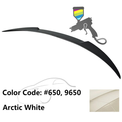 2013-2018 Mercedes Benz W117 CLA Class Sedan V Style Trunk Spoiler ABS