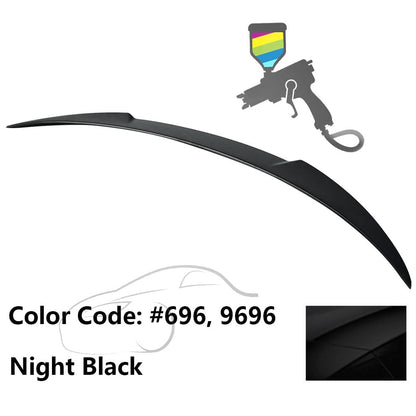 2013-2018 Mercedes Benz W117 CLA Class Sedan V Style Trunk Spoiler ABS