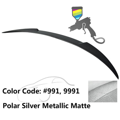 2013-2018 Mercedes Benz W117 CLA Class Sedan V Style Trunk Spoiler ABS