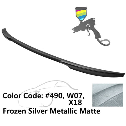 2012-2020 BMW 3 Series F80 M3 F30 4Dr V Style Trunk Spoiler Wing ABS