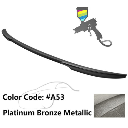 2012-2020 BMW 3 Series F80 M3 F30 4Dr V Style Trunk Spoiler Wing ABS