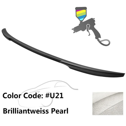 2012-2020 BMW 3 Series F80 M3 F30 4Dr V Style Trunk Spoiler Wing ABS