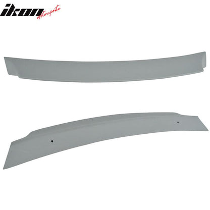 2016-2021 Honda Civic X 10th FC 4Dr Sedan Gray Trunk Spoiler Wing FRP