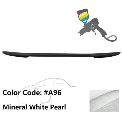 2017-2023 BMW 5 Series 7th G30 4Dr M4 V Style Trunk Spoiler Wing ABS