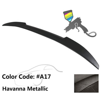 2011-2016 BMW F10 5 Series Sedan M4 Style Trunk Spoiler ABS