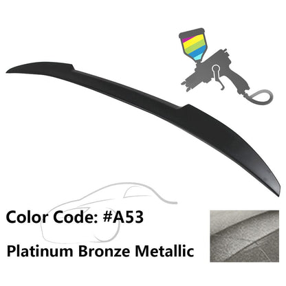 2011-2016 BMW F10 5 Series Sedan M4 Style Trunk Spoiler ABS