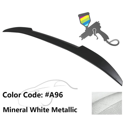 2011-2016 BMW F10 5 Series Sedan M4 Style Trunk Spoiler ABS