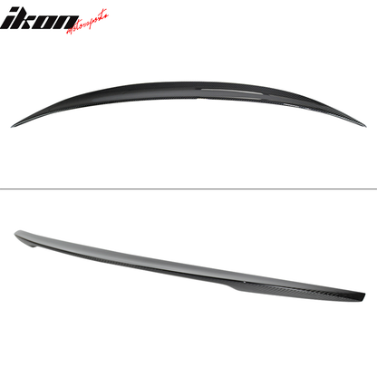 2014-2022 Infiniti Q50 Sedan 4Dr P Style Carbon Fiber CF Trunk Spoiler