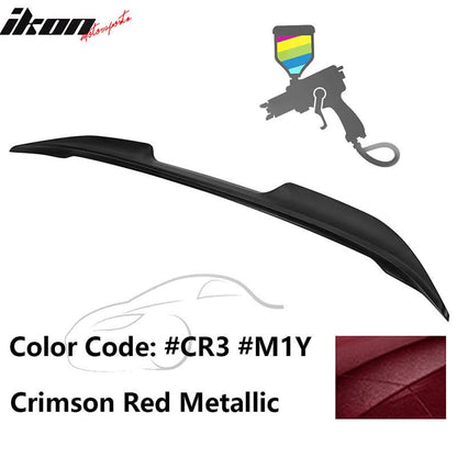 2022-2025 Subaru WRX Rear Trunk Spoiler Wing V2 Style ABS