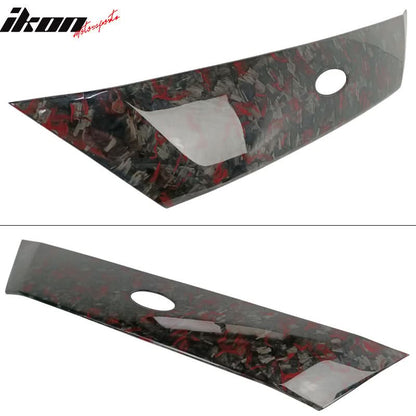 2018-2020 Ford Focus Hatchback Hood Cover Decor Scoop - Red Forged CF