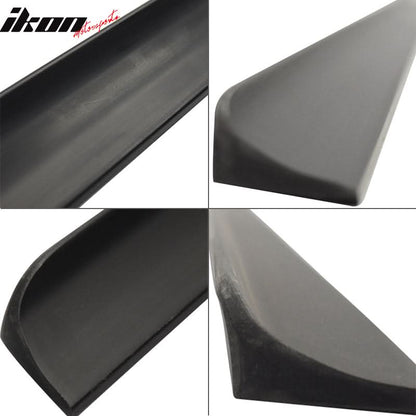 2003-2008 Audi A8 4E PV Style Black Trunk Spoiler PU Flexible