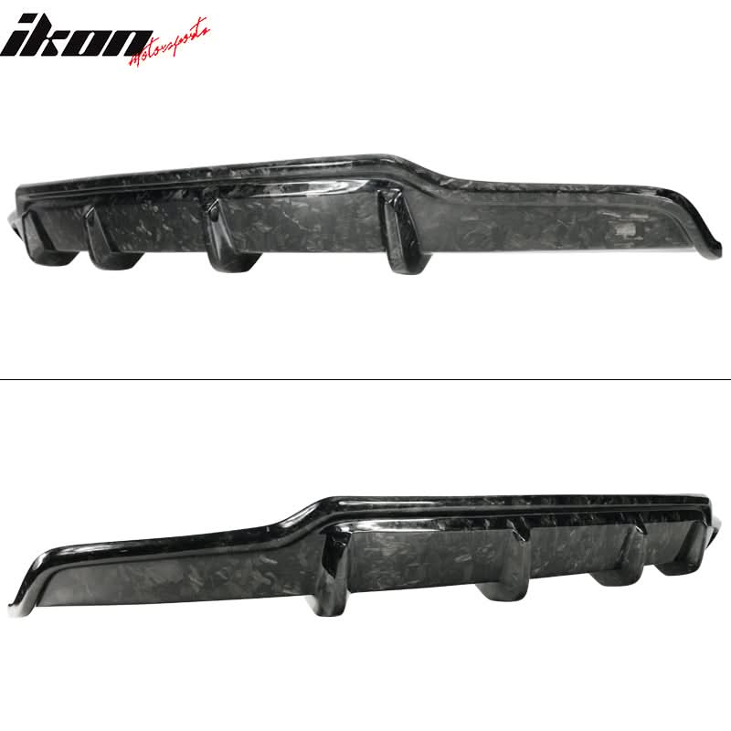 2017-2023 Tesla Model 3 V Style Rear Bumper Diffuser Carbon Fiber CF