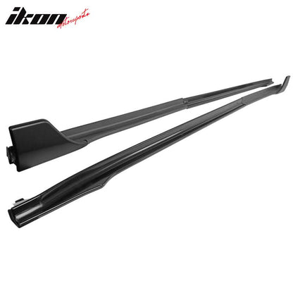 2017-2023 Tesla Model 3 V Matte Black Side Skirts Extension 6PC PP