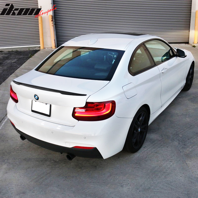 2014-2021Â BMW F22 High Kick P Style Trunk Spoiler Wing Carbon Fiber