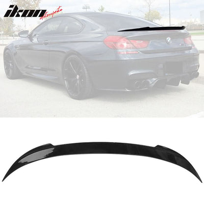 2012-2019 BMW F13 6 Series Coupe V Style Rear Trunk Spoiler Wing ABS