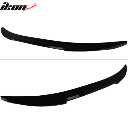 2017-2023 BMW 5 Series 7th G30 4Dr M4 V Style Trunk Spoiler Wing ABS