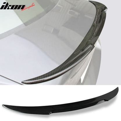 2007-2013 BMW 3 Series E92 Coupe M4 Style Carbon Fiber Trunk Spoiler