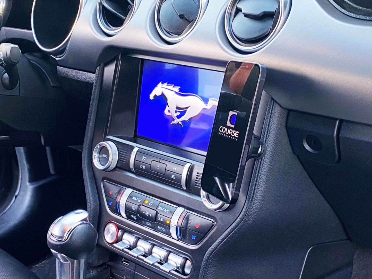 Direct Fit Phone Mount - Ford Mustang, Mustang GT, GT-350, GT-500 (2015-2023)