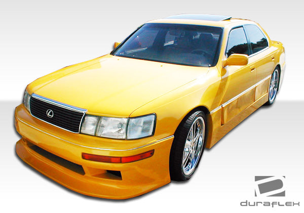 Extreme Dimensions Duraflex V-Line Side Skirts Compatible With 1990-1994 Lexus LS - Lexus - 2 Piece - 100951
