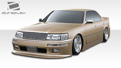 Extreme Dimensions Duraflex V-Line Side Skirts Compatible With 1990-1994 Lexus LS - Lexus - 2 Piece - 100951