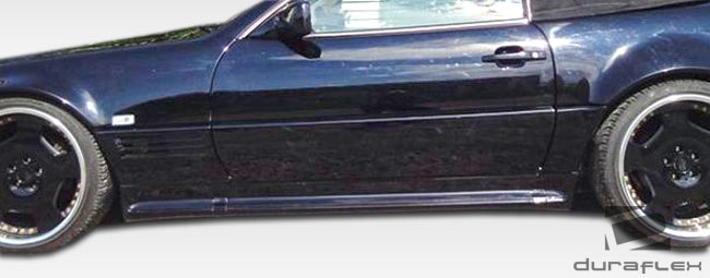Extreme Dimensions Duraflex AMG2 Look Side Skirts Compatible With 1990-2002 Mercedes SL - Mercedes - 2 Piece - 107189