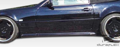 Extreme Dimensions Duraflex AMG2 Look Side Skirts Compatible With 1990-2002 Mercedes SL - Mercedes - 2 Piece - 107189