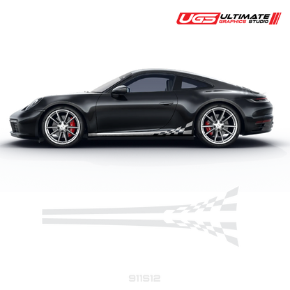 Flag Side Side for Porsche Models