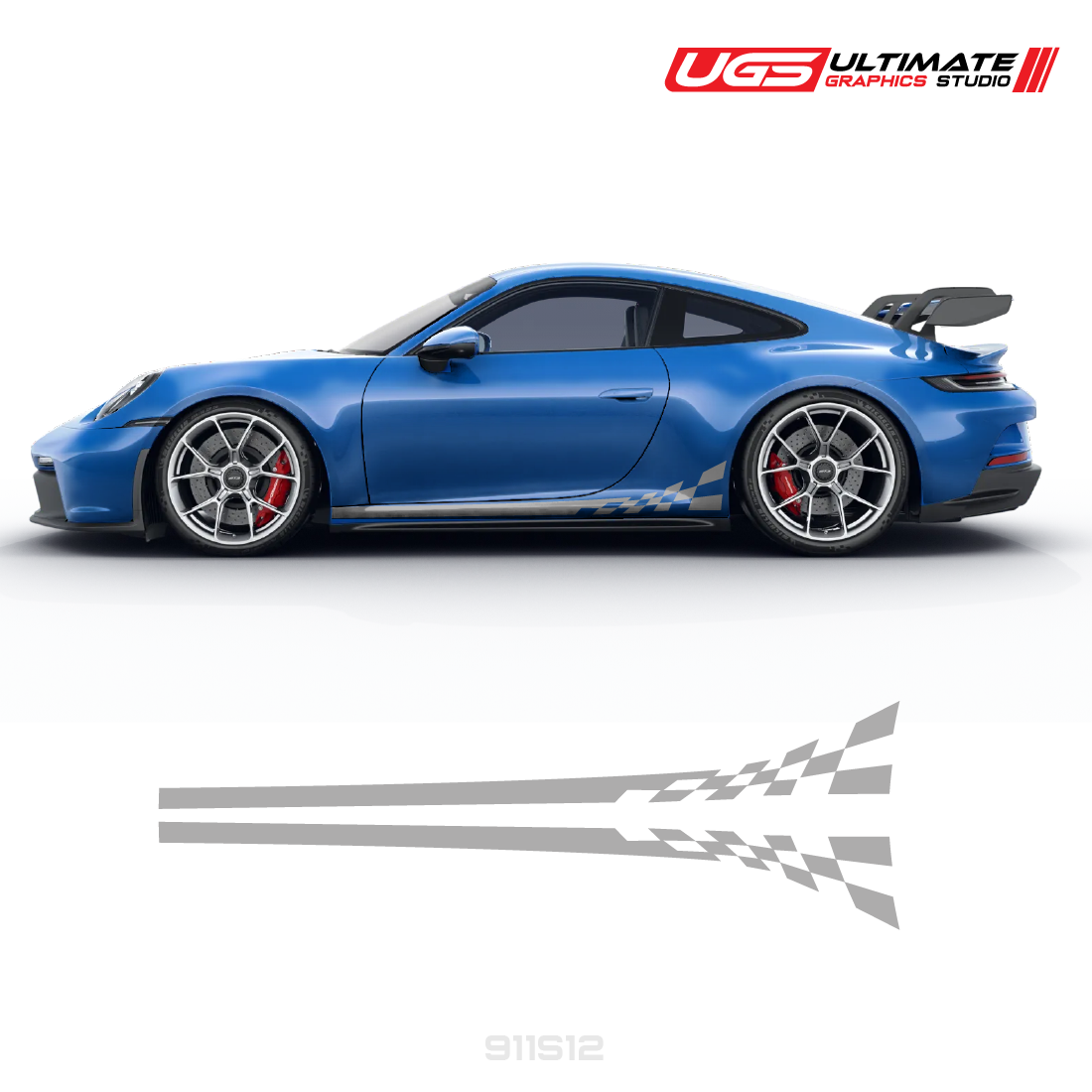 Flag Side Side for Porsche Models