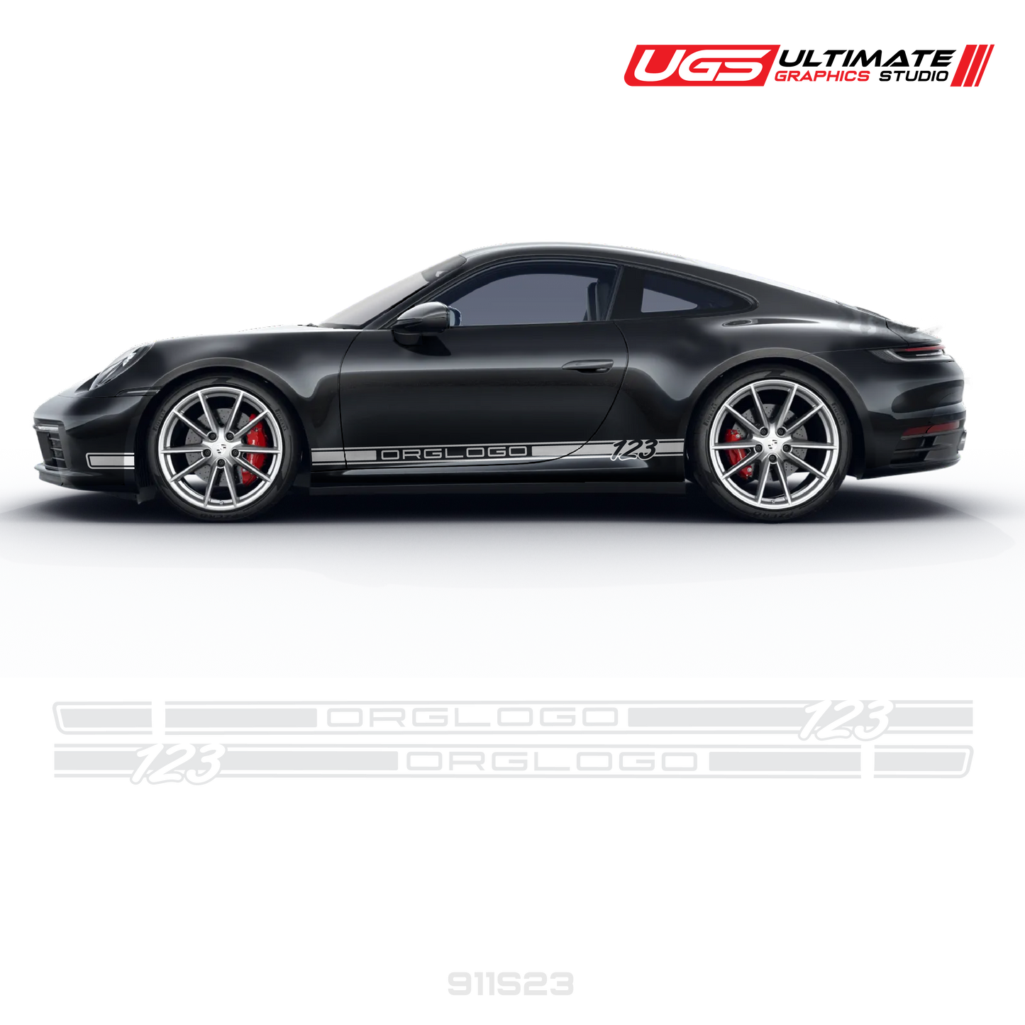 Side Rocker Graphics fits Porsche 911