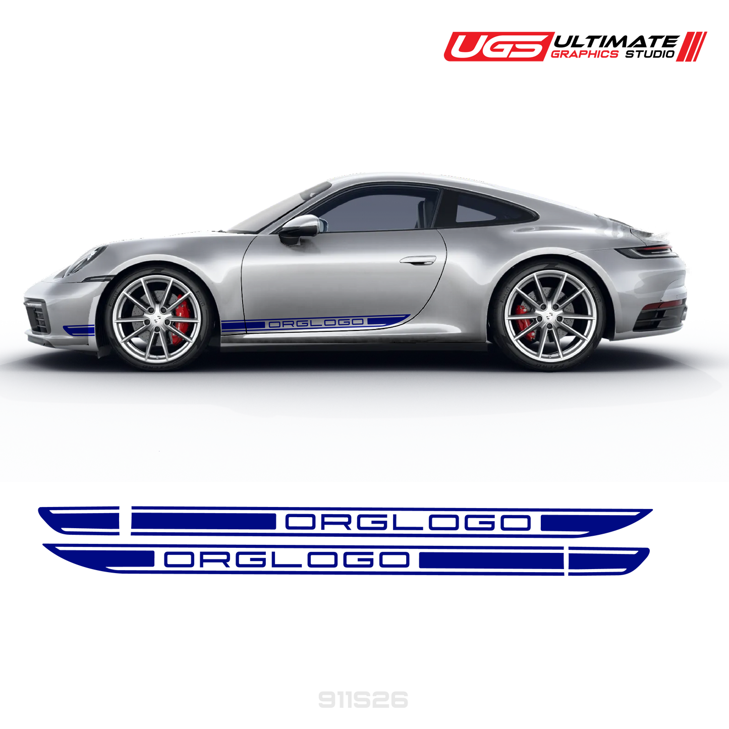Door Side Graphics fits Porsche 911